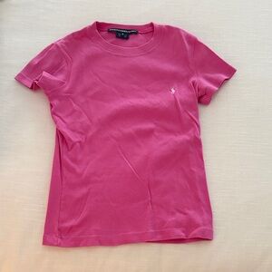 Ralph Lauren Pink Short Sleeve Tee